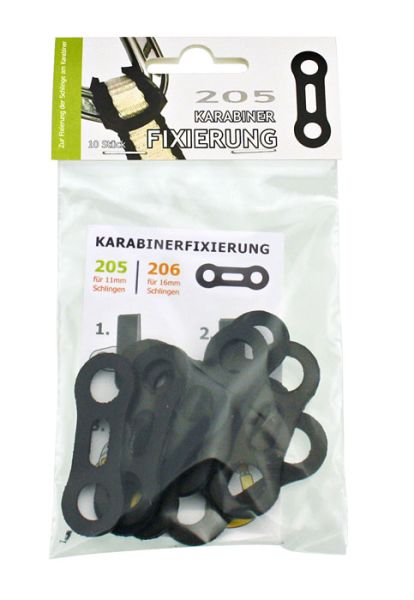 Aliens RUBBER-FIX 205 206 10 Stück Karabiner Fixierelement Zubehör