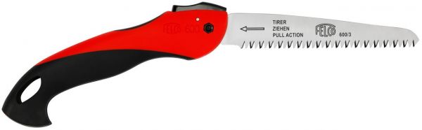 Felco 600 Klappbare Säge mit ziehendem Schnitt, Sägeblatt 16 cm