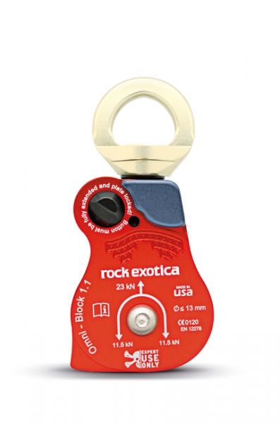 rock exotica OMNI BLOCK 1.1 Seilrolle Einfachrolle