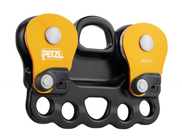 Petzl REEVE Transportrolle für Rettungen an Seilbahnen Flaschenzug