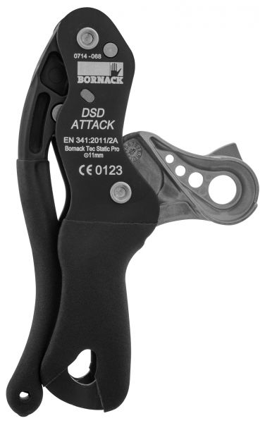 Bornack DSD ATTACK 11 mm Abseilgerät selbstblockierend