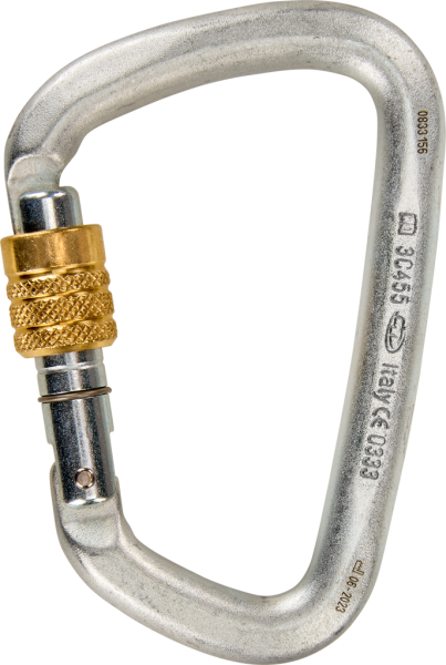 Skylotec LARGE STEEL SG Schraub Stahlkarabiner