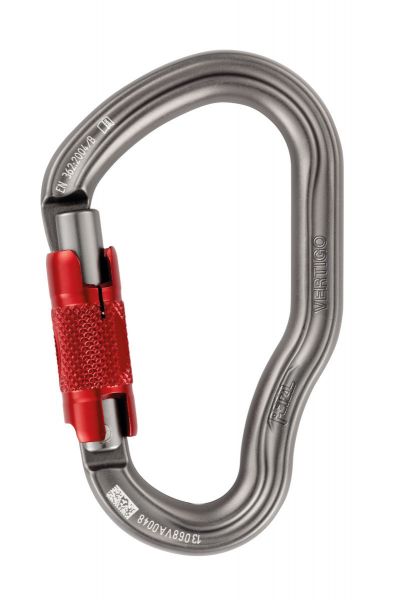 Petzl VERTIGO TWIST-LOCK Karabiner D-Form