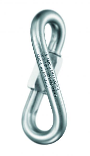 Péguet MAILLON OVAL TWIST Karabiner Schraubglieder