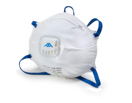 Active Gear ACTIVE AIR R20 FFP2 NR D Shell Maske mit Ausatemventil 10 Stück