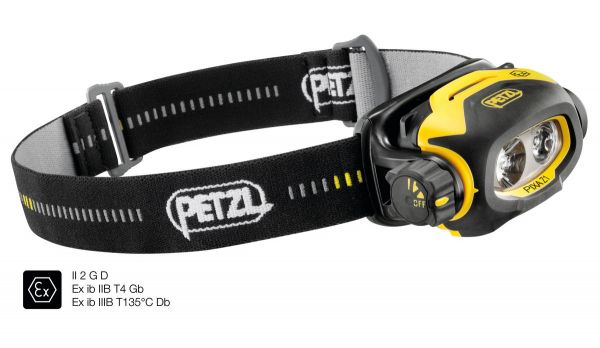 Petzl PIXA Z1 batteriebetriebene Stirnlampe für explosionsgefährdeten Einsatz