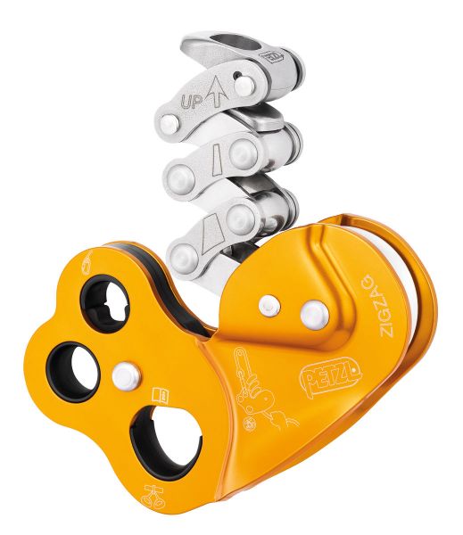 Petzl ZIGZAG Abseilgerät selbstblockierend