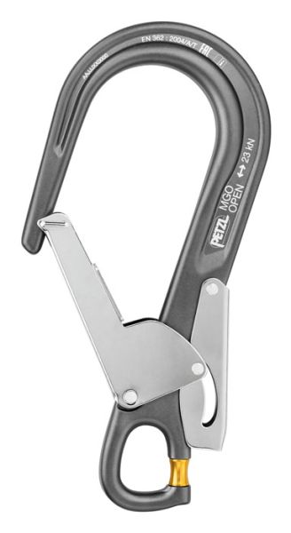 Petzl MGO OPEN 60 Karabiner Rohrhaken