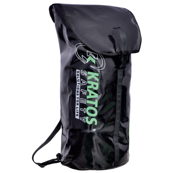 Kratos Safety Zylindrischer Mehrzweck-Rucksack aus PVC Seilsack Tasche