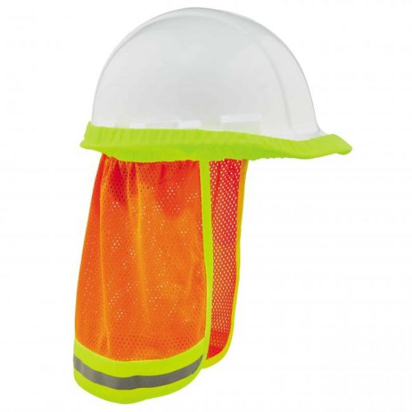 Ergodyne GloWear 8005 Hi-Vis Sonnen- und Nackenschutz für Helme