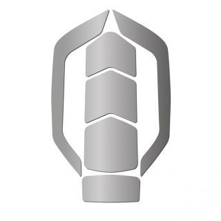 Kask reflektierende Aufkleber Reflex Streifen Silber für Helme ZENITH X