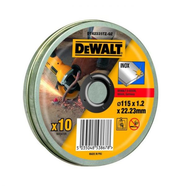 Dewalt Trennscheibe Edelstahl flach 115mm x 1,2mm