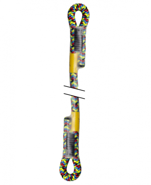Edelrid X-P*E 12,3 mm Statikseil mit 2-seitiger Endverbindung