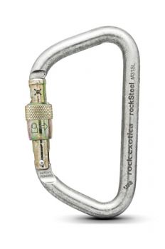 rock exotica ROCKSTEEL Karabiner D-Form