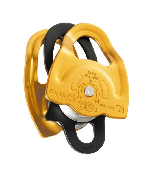 Petzl GEMINI Seilrolle Prusikrolle Doppelrolle