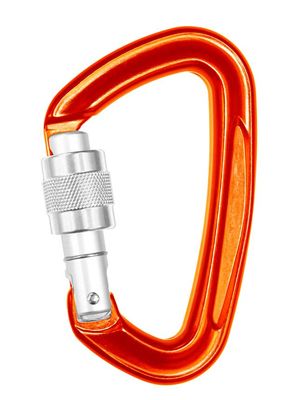 heightec ALTAIR kleiner Karabiner Alu Schraub, D-Form, eloxiert