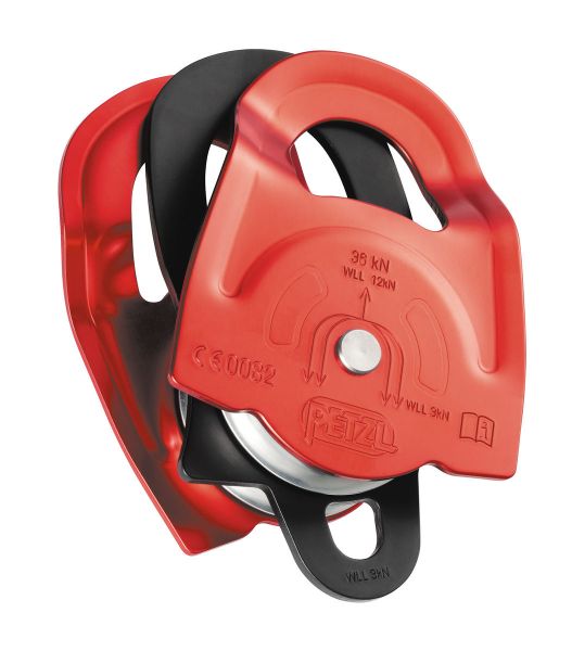 Petzl TWIN Seilrolle Prusikrolle Doppelrolle