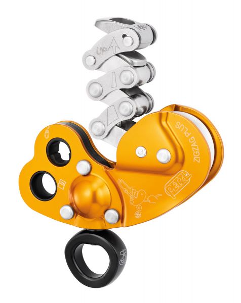 Petzl ZIGZAG PLUS Abseilgerät selbstblockierend