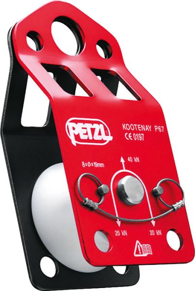 Petzl KOOTENAY Seilrolle Umlenkrolle Spezialrolle