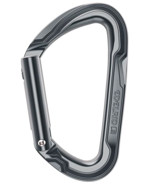 Edelrid PURE STRAIGHT Karabiner D-Form