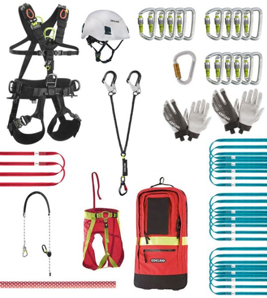 Edelrid GERÄTESATZ ABSTURZSICHERUNG DIN 14800-17 SET 1 Auffangsystem