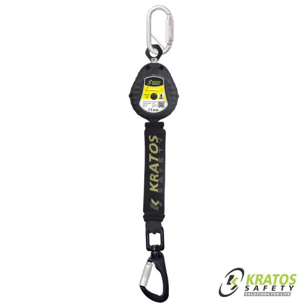 Kratos Safety OLYMPE-S Gurtband 1,75 m Höhensicherungsgerät für Hubarbeitsbühnen