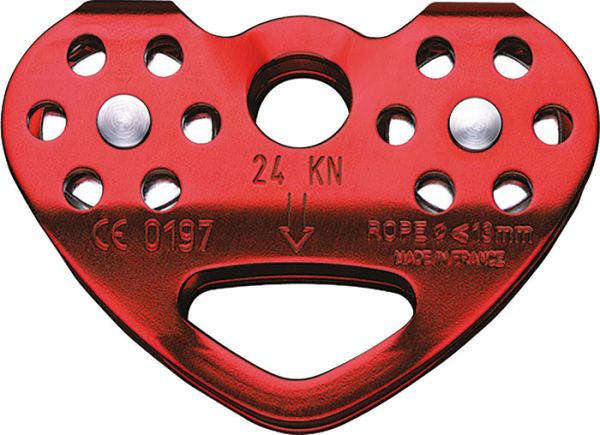 Petzl TANDEM Seilrolle Tandemrolle Transportrolle Doppelrolle