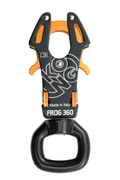 Kong KARABINER FROG 360 mit Wirbel